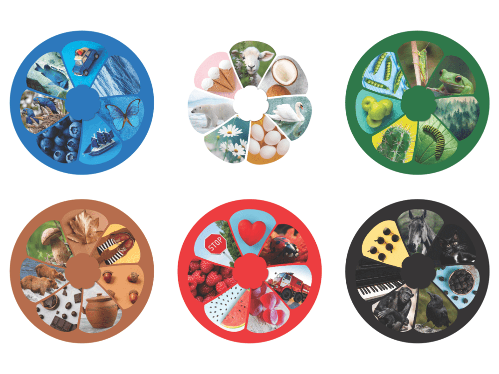 LAVINANTI DĖLIONĖ SPALVOS, 3-6 METŲ VAIKAMS LAVINANTI DĖLIONĖ SPALVOS, 3-6 METŲ VAIKAMS