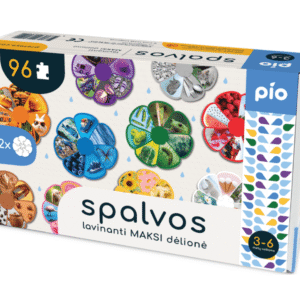 LAVINANTI DĖLIONĖ SPALVOS, 3-6 METŲ VAIKAMS LAVINANTI DĖLIONĖ SPALVOS, 3-6 METŲ VAIKAMS