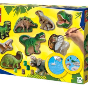 SES Kūrybinis rinkinys „Gipsiniai dinozaurai“