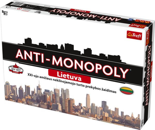 TREFL Žaidimas „Anti-Monopoly“ (Lietuvių kalba)