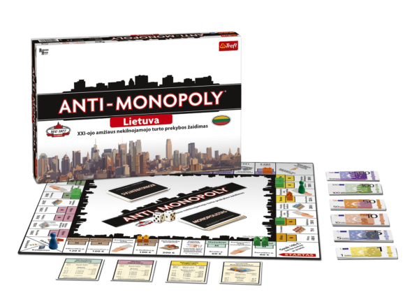 TREFL Žaidimas „Anti-Monopoly“ (Lietuvių kalba)