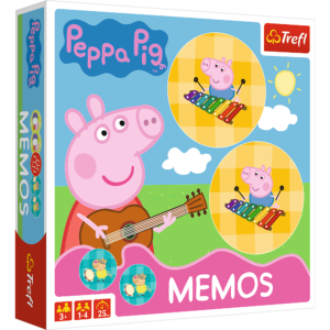 TREFL PEPPA PIG Žaidimas Memo "Kiaulytė Pepa“