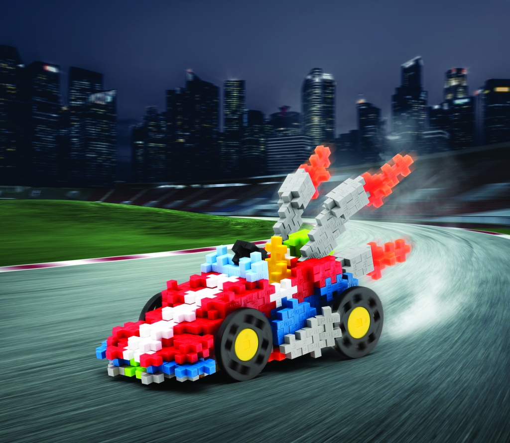 Plus Plus GO, Kartingai, 240 vnt. Plus Plus GO, Kartingai, 240 vnt.