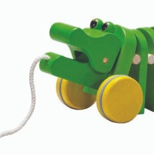 Lavinamoji priemonė - Žaislas šokantis aligatorius - PlanToys
