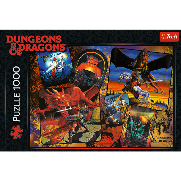 TREFL Dėlionė „Dungeons and Dragons“, 1000 det.