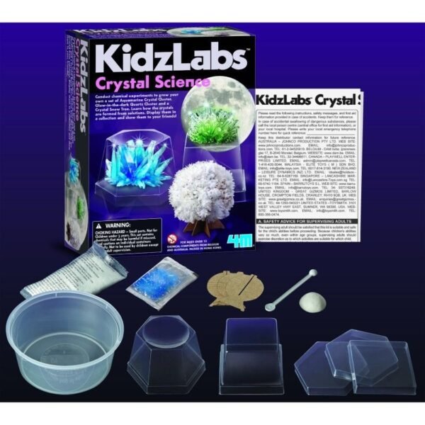 4M Vaikiška laboratorija: kristalų mokslas