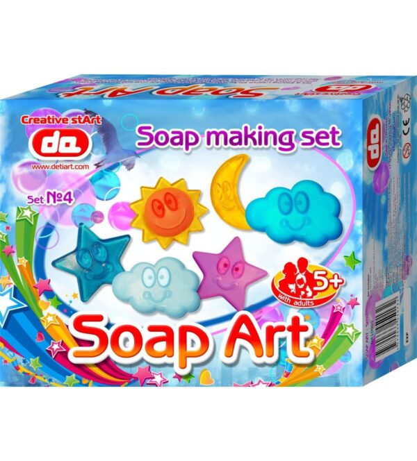 Muiliukų kūrybos rinkinys Soap Art - DANGUS