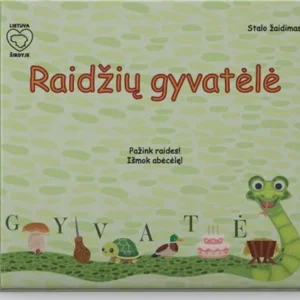 Žaidimas Raidžių gyvatėlė