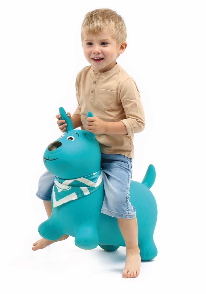 LUDI šokliukas, šuniukas, mėtinis LUDI šokliukas, šuniukas, mėtinis