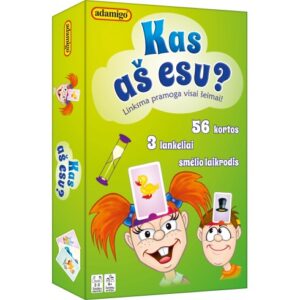 ŽAIDIMAS "KAS AŠ ESU?