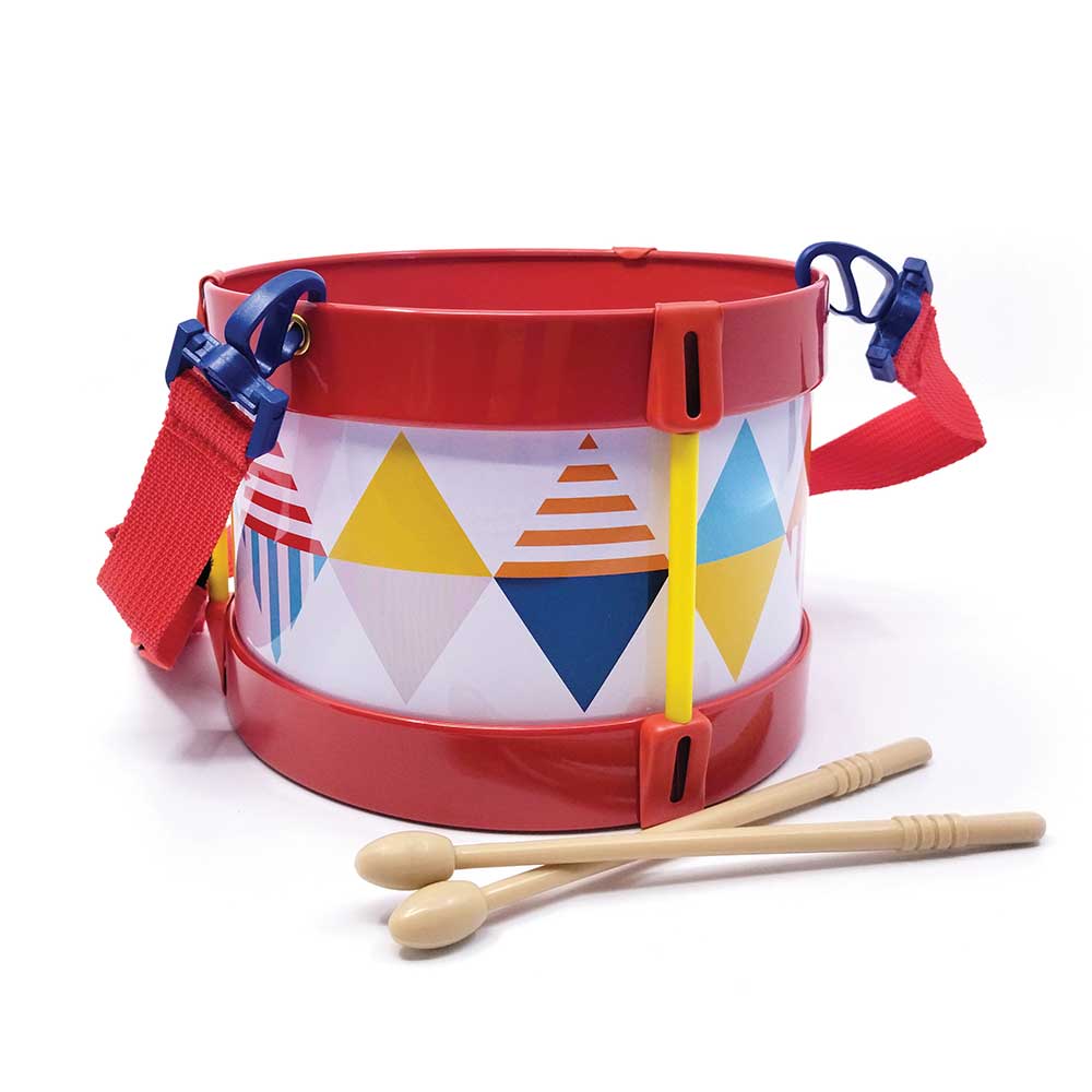 Svoora būgnelis su dirželiu ir lazdelėmis Svoora būgnelis su dirželiu ir lazdelėmis