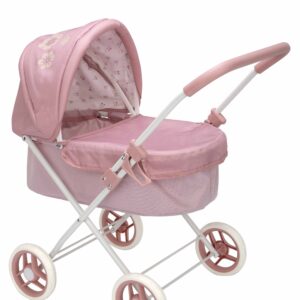 Arias lėlės kūdikio vežimėlis su lopšiuku 57 cm
