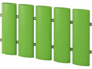 Minkšta apsauginė tvorelė. Mėlyna. 60 cm. Žalia Minkšta apsauginė tvorelė. Mėlyna. 60 cm. Žalia