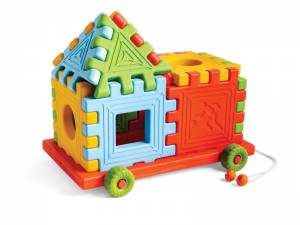 Spalvotos vaflinės kaladėlės 12 det. Spalvotos vaflinės kaladėlės 12 det.