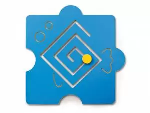 Manipuliacija. Edukacinė siena-dėlionė ŽUVYTĖ