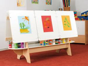 Molbertas šešiems vaikams