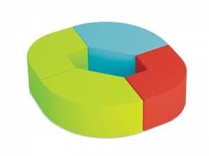 Pufų komplektas Gyvatė