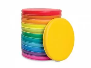 Minkštų sėdinių rinkinys. Vaivorykštė