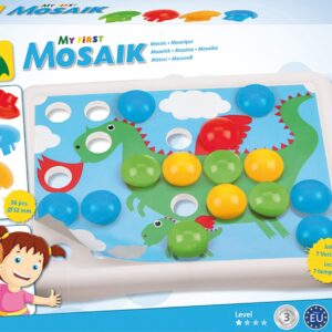 Mano pirmoji mozaika GYVŪNAI 36+6 vnt.