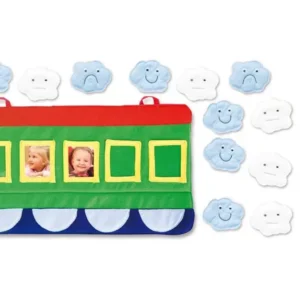 Emocijų ir dienos planavimo vagonėlis