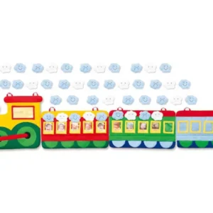 Emocijų ir dienos planavimo traukinukas