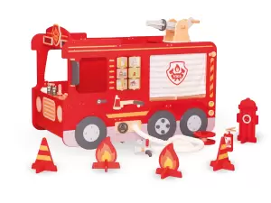 Gaisrinis automobilis. Manipuliacinis kampelis