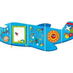 Manipuliacija. Edukacinė sienelė LĖKTUVAS