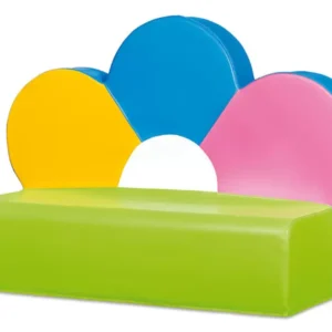 Minkšta sofa. Gėlytė