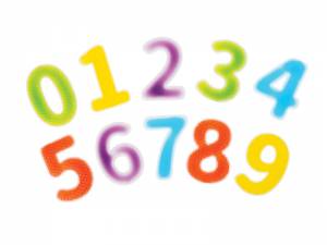 Geliniai skaidrūs tekstūruoti skaičiai