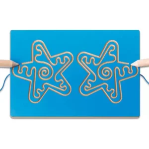 Dviejų rankų rašybos motorikos sienelė ŽVAIGŽDĖS