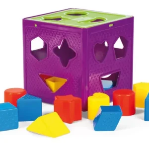 Rūšiavimo žaislas su kaladėlėmis