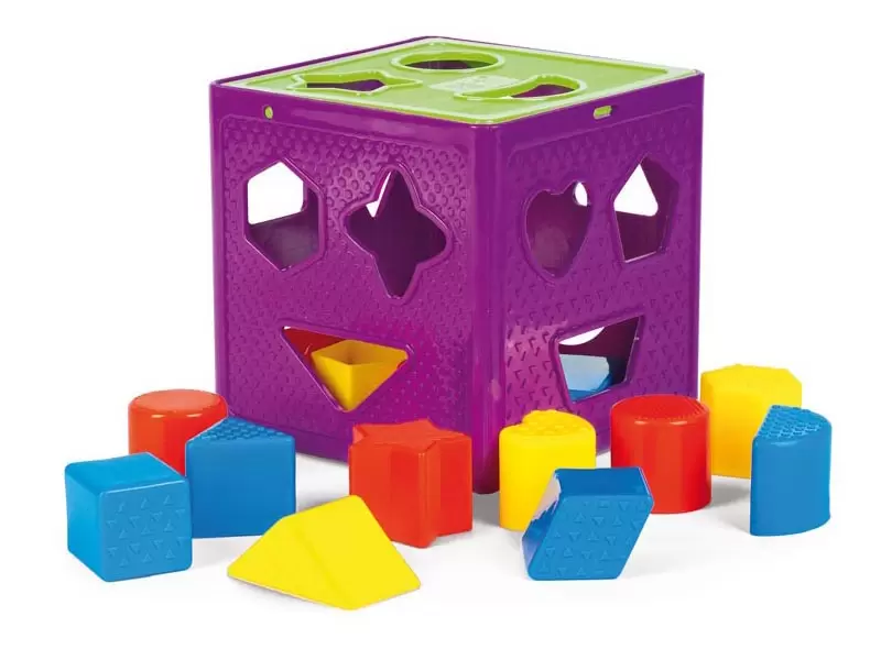 Rūšiavimo žaislas su kaladėlėmis Rūšiavimo žaislas su kaladėlėmis