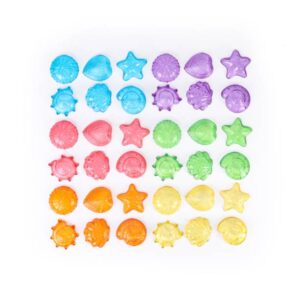 Skaidrios sensorinės kriauklytės, 36 vnt