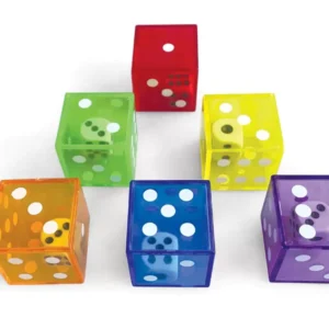 Permatomi kauliukai, 12 vnt