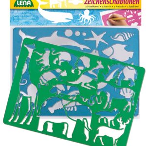 Trafaretai “Afrika ir vandenynas”