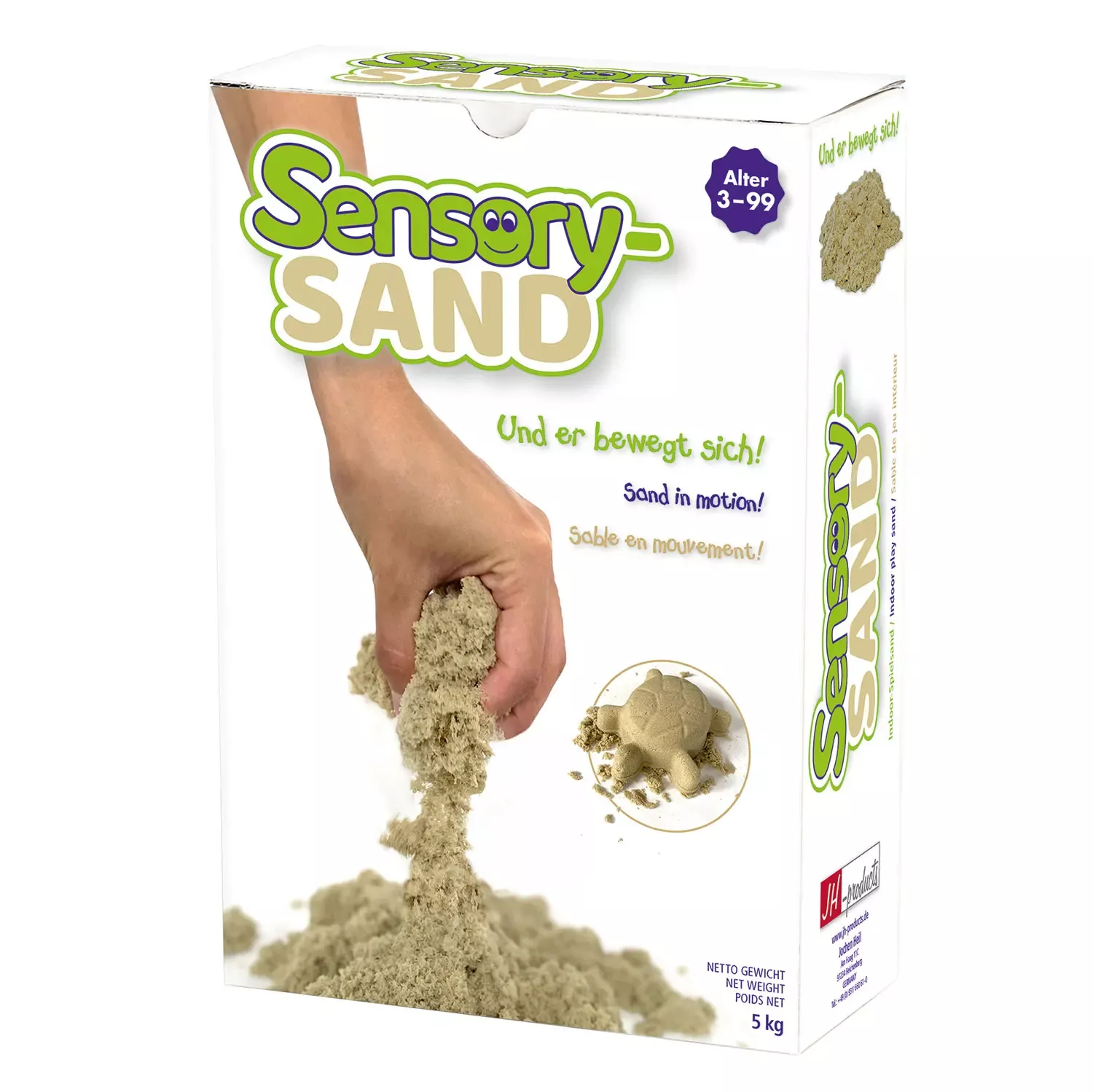 Kinetinis smėlis 5 kg, Sensory Sand