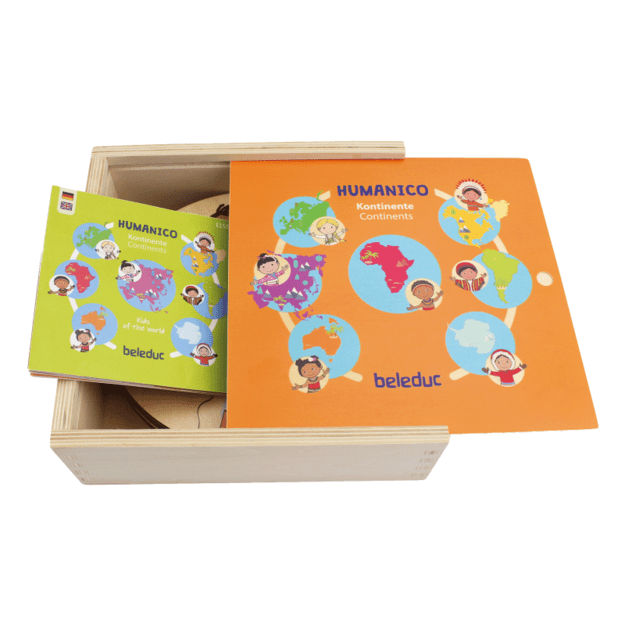 HUMANICO žaidimas-dėlionė "ŽEMYNAI" - Beleduc HUMANICO žaidimas-dėlionė "ŽEMYNAI" - Beleduc
