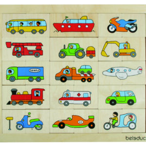 Lavinamoji medinė dėlionė Transportas, Beleduc
